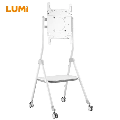 Aluminum Movable Interactive White Board Stand Display TV Floor Stand
