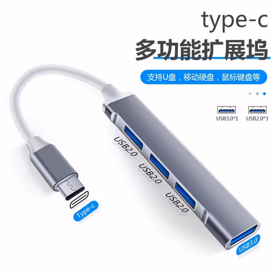 USB 3.0 Full HD Travel Mini Dock Hub Docking Station