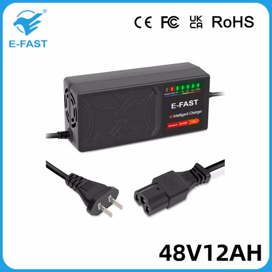 Scooter Charger 48V12ah Lead Acid Battery Portable Charger